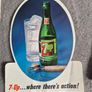 Original Vintage 1950s-60s  7-Up Float Paper Banner Signs & Salesman Ideabooks Collection Image 2
