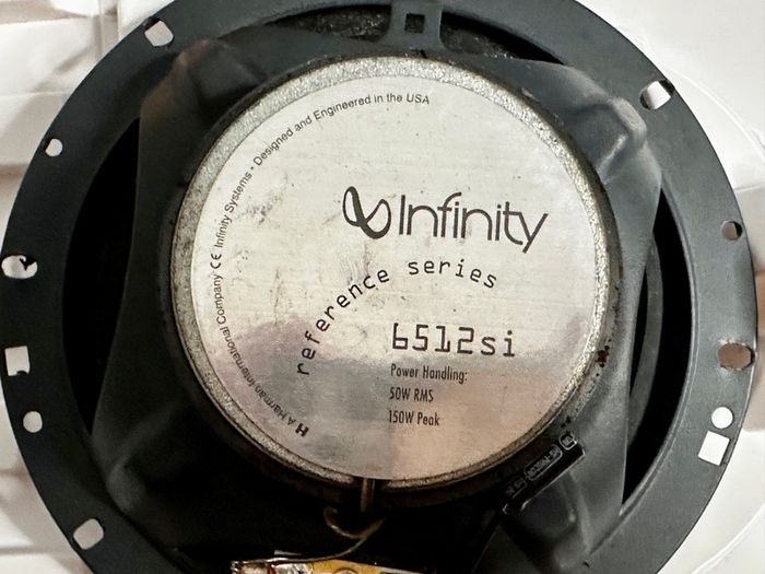Infinty Car Speakers 6522si / 6512si