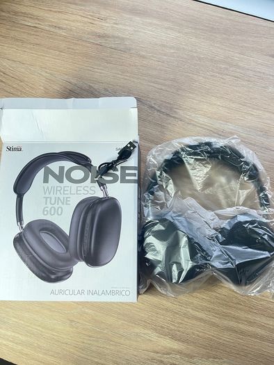 Brand New Wireless Bluetooth Headphones Noise Tune 600 Black Over Ear Headset va