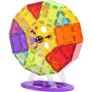XXL  Magnetic Tiles Magnetic Building Toy 181 PCS Magnet Blocks for Kids 3D Set Image 5