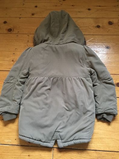 Marks & Spencer Indigo Collection Coat - M&S Jacket with hood - Girls - Age 5 to 6