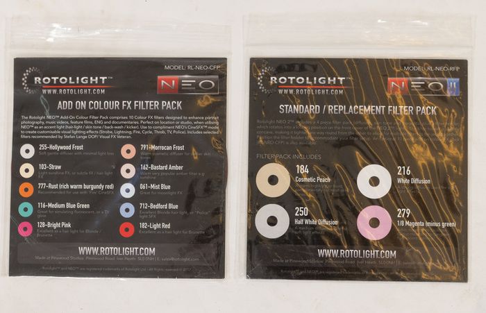 Rotolight NEO II - 3 LIGHT KIT with a hard case and Elinchrom HSS Transmitter