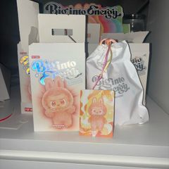 Labubu Big Into Energy Happiness Opened Box, Unopened Sealed Bag
