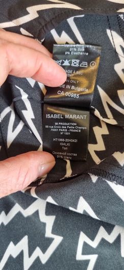 Isabel Marant Mainline silk blouse