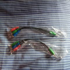 2 x 3.5mm AUX To RCA Component Cable Red Blue Green. Available Separately.