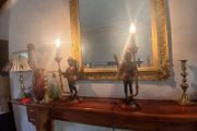 vintage blackamoor lamps