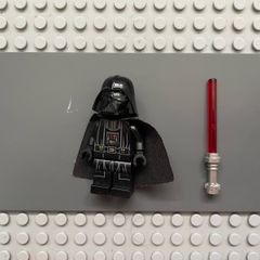 Lego Star Wars sw0744 Darth Vader minifigure (White Head, Rebels)