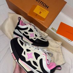 Louis Vuitton Pink & black skates