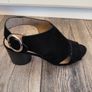 Black peep toe shoes Image 4