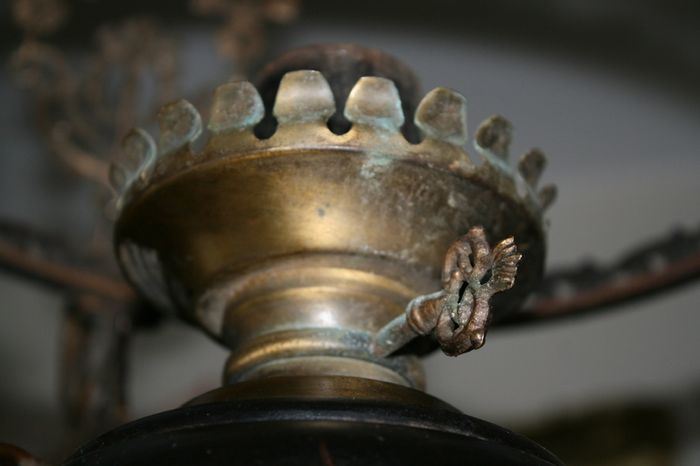 Antique Brass Chandelier