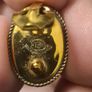 Thomas Mott Clip On Earrings Mid Century Hand Painted Georgian Lady In Hat. Image 7