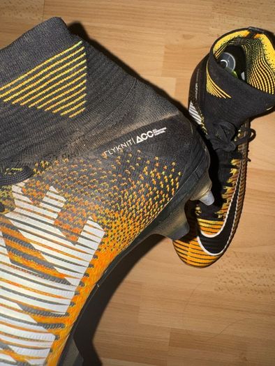 Nike Mercurial Superfly 5 SG Pro Anti-Clog Black Laser Orange 889286-802