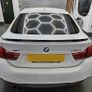 Bmw 4 Series F36 Rear Boot Spoiler M-Performance Lip Gloss Black 2012-2018 Image 4