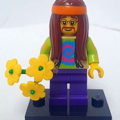 Lego Collectible Minifigures Series 7 COL07-011: Hippie (2012) Price includes P&P