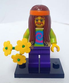 Lego Collectible Minifigures Series 7 COL07-011: Hippie (2012) Price includes P&P