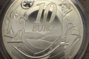 Ireland Silver Proof 2009 Ploughman 10 Euro Coin in Original Capsule