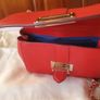 Aspinal of London Small Lottie Bag in RED Image 5