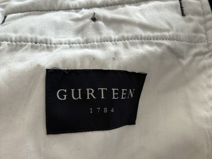 Mens Navy Corduroy Trousers from Gurteen