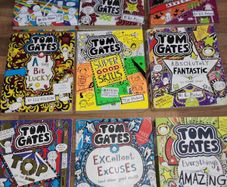 9 x Tom Gates Books