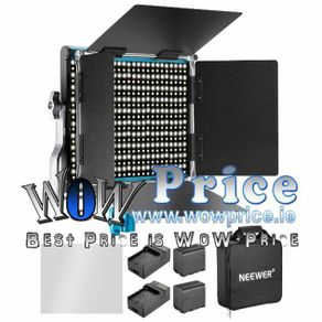 Neewer 660 Pieces (330 White+3300 Yellow) LED Video Light and Battery