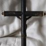 possibly ebony wood vintage/antique crucifix Image 9
