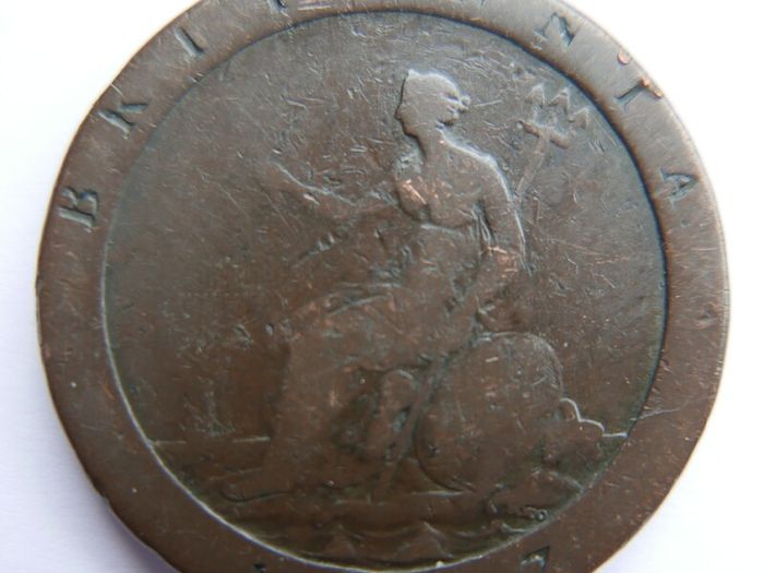 1797 George III Cartwheel One Penny