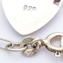 925 Vintage Abstract Silver Necklace Image 4