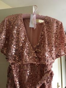 BNWT Boohoo sequin dress