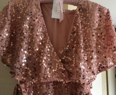 BNWT Boohoo sequin dress