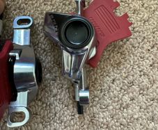 Sram Red caliper for MTB for frame post mounted Set