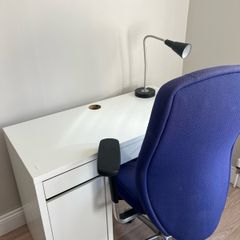 Desk and chair