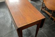 Folding wooden table
