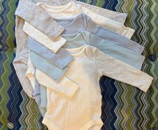 Dunnes Long-Sleeved Baby Bodysuit - Pack Of 5