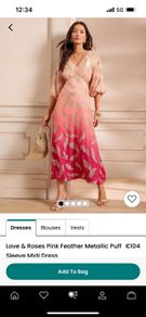 Next Dress New never worn