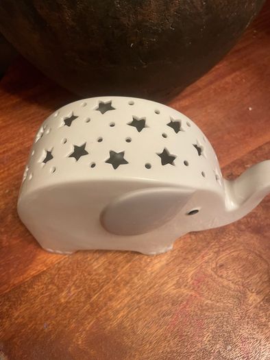 Aynsley ceramic elephant from the Animal Party Nursery Collection,