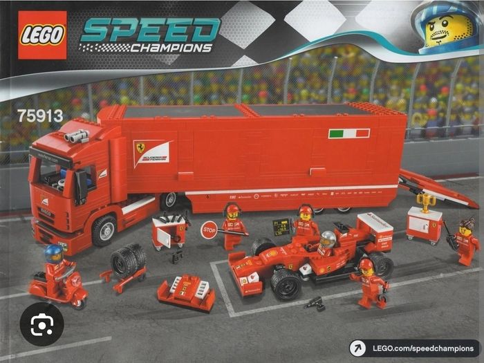 Lego Speed Champions 75913: F14 T & Scuderia Ferrari Truck (2015) NO BOX