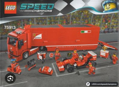Lego Speed Champions 75913: F14 T & Scuderia Ferrari Truck (2015) NO BOX