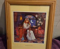Rapunzel by Carol Lawson Framed