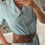 I.code Denim Dress Size Uk 14 Image 2