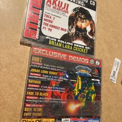 Demo discs x2 ps 1