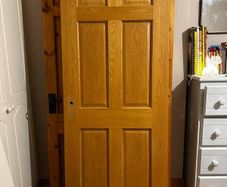 Beautiful Solid Oak Door Excellent Condition.