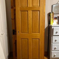 Beautiful Solid Oak Door Excellent Condition.