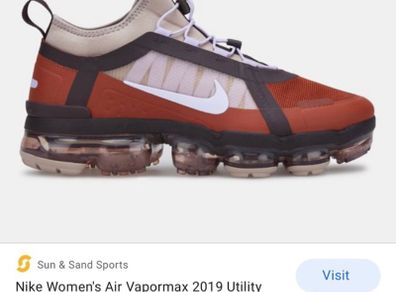 Women's Nike air vapormax 2019 utility brand new