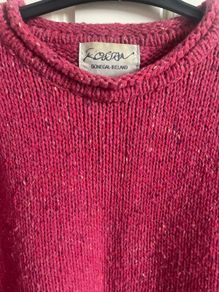Donegal yarn wool jumper