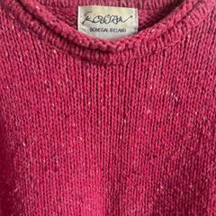 Donegal yarn wool jumper