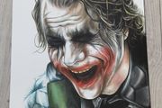Batman The Dark Knight Joker Heath Ledger Art Print