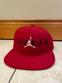 Jordan baseball cap red