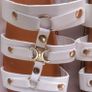 Celine paris white sandles Image 3