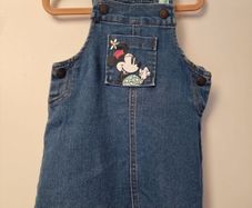 Baby girl Denim Minnie Mouse dress 18-24m