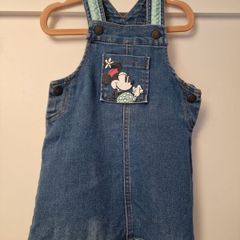 Baby girl Denim Minnie Mouse dress 18-24m